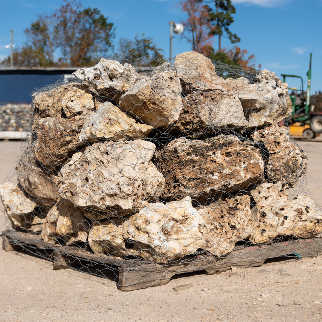 Limestone Honey Boulders - RXTX Professionals